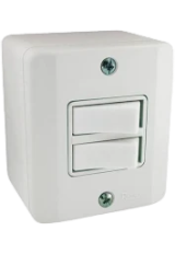 Interruptor Duplo Simples Sistema X