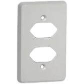 Placa 4x2 para 2 Tomadas