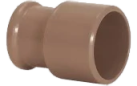 Bucha De Redução Soldável Longa 50x32mm Pvc Marrom