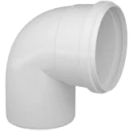 Cotovelo Joelho 3" 90° Esgoto 75mm Branco