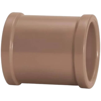 Luva Marrom 60mm Soldável