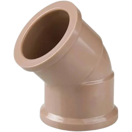 Cotovelo Joelho 60 x 45° Marrom