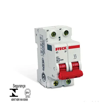 Disjuntor Bipolar 32 Steck