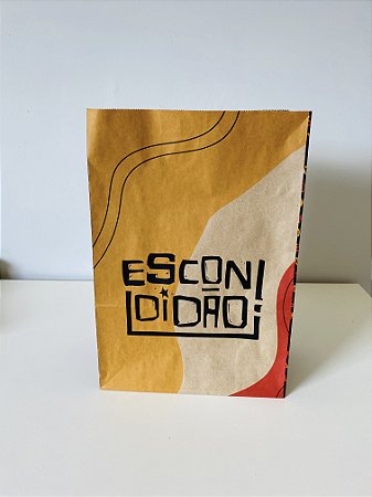 SACOLA KRAFT ESCONDIDAO - 500 Unidades
