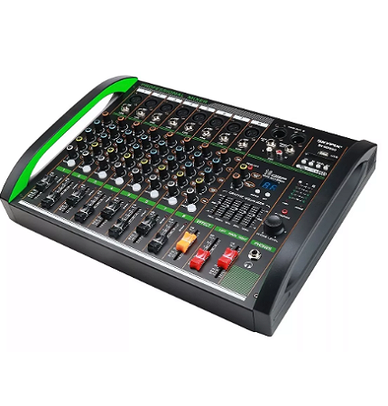 Mesa De Som 8 Canais Premium Sk-mp880 Bluetooth Usb Phantom