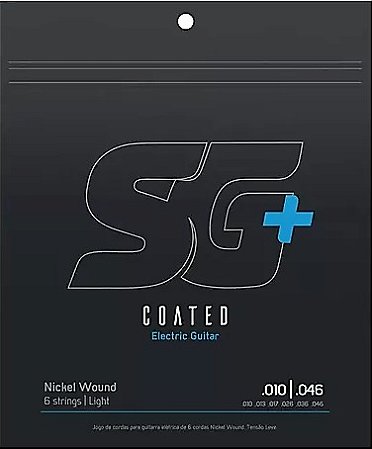 Encordoamento para guitarra SG COATED 0.10