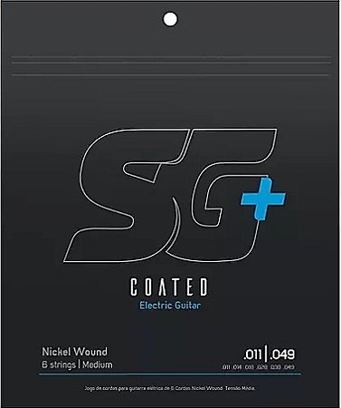 Encordoamento para guitarra SG COATED 0.11