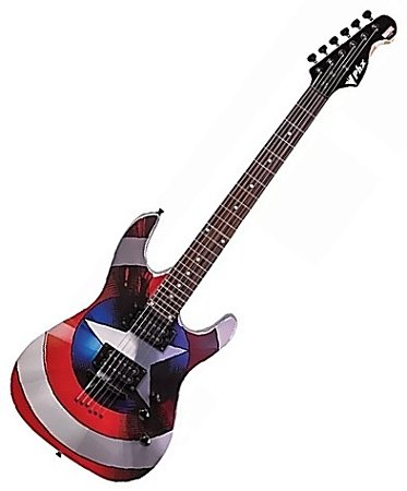 Guitarra PHX GMC-1 Marvel Capitão América