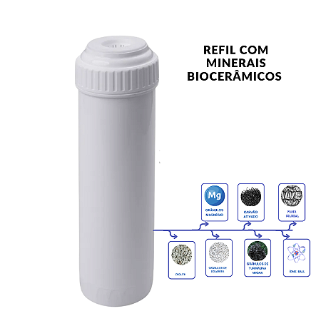 Refil Cápsula 10" Minerais Biocerâmicos