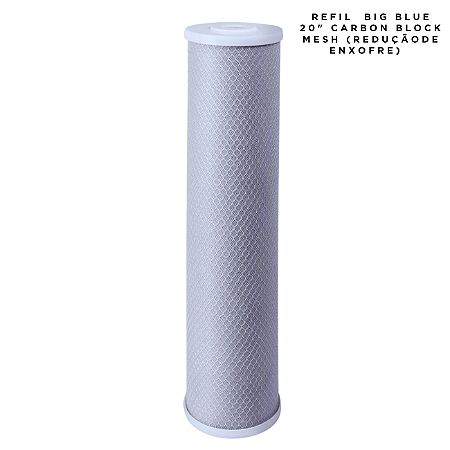 Refil Big Blue 20" Carbon Block Enxofre