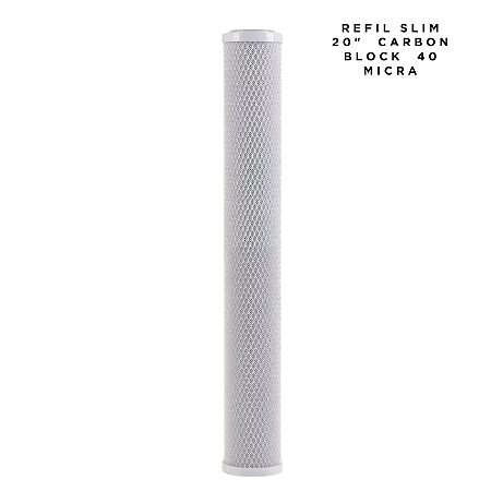 Refil Slim 20" Carbon Block 40 Micra