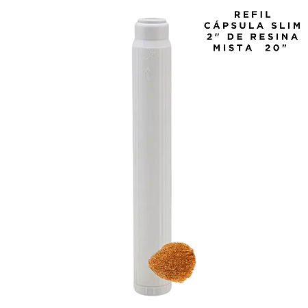 Refil Cápsula 20" Resina Mista Redução de Slinidade