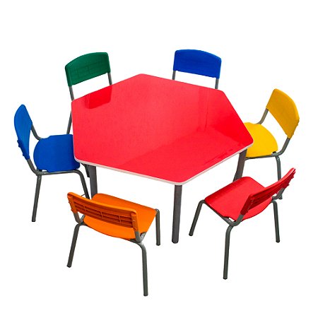 Mesa para Sala da Educadora 6 Lugares