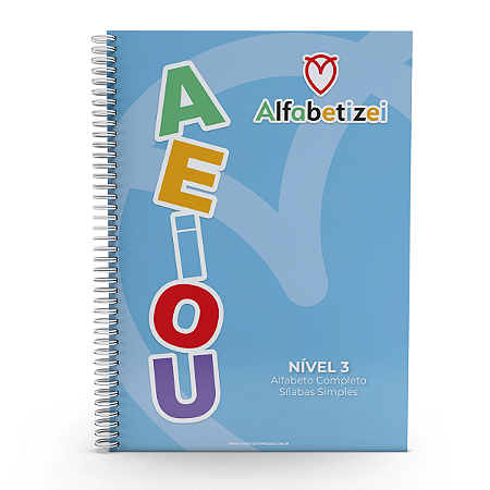 Apostila Alfabetização Através das Cores - Nível 03