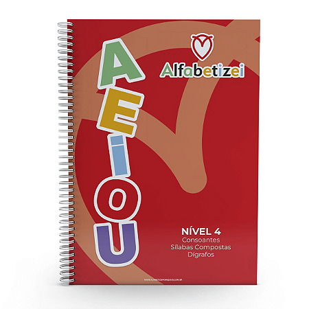 Apostila Alfabetização Através das Cores - Nível 04