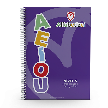 Apostila Alfabetização Através das Cores - Nível 05