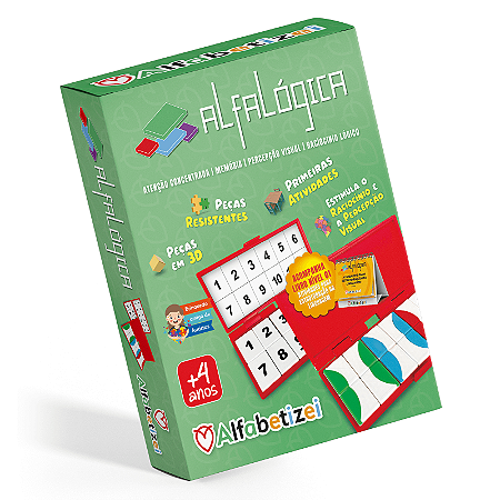 Jogo Educacional Alfalógica Alfabetizei