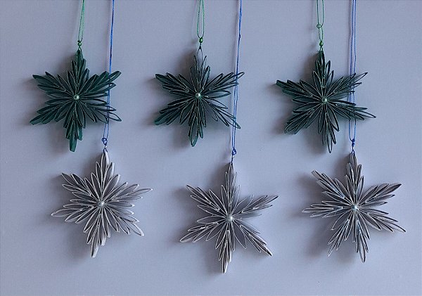 Kit Decoração Floco de Neve