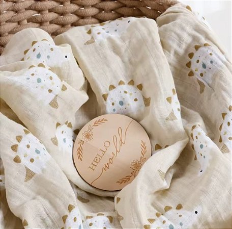 Fraldão Dino minimalista