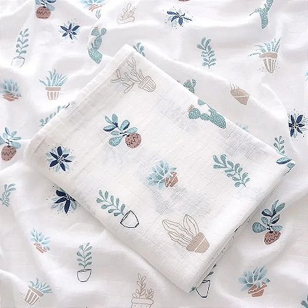 Fralda Cactos e Suculentas