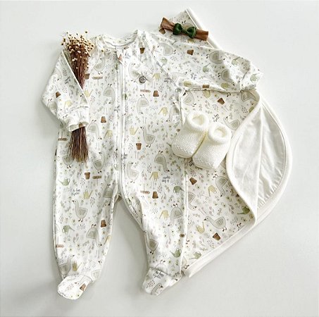 Macacão longo Doce Primavera