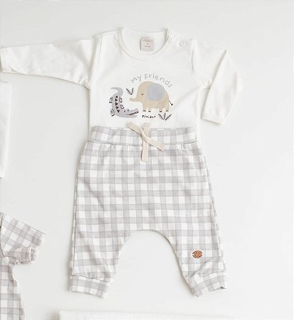 Conjunto body e shorts SAFARI