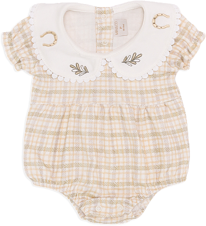 ROMPER CAVALINHOS GOLA BONECA