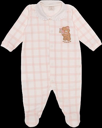 Macacão longo Ursinhas e Cavalinhos