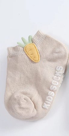 Meia Soquete Areia Cenourinha
