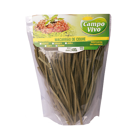 Macarrão de Couve Talharim Grosso(400g)