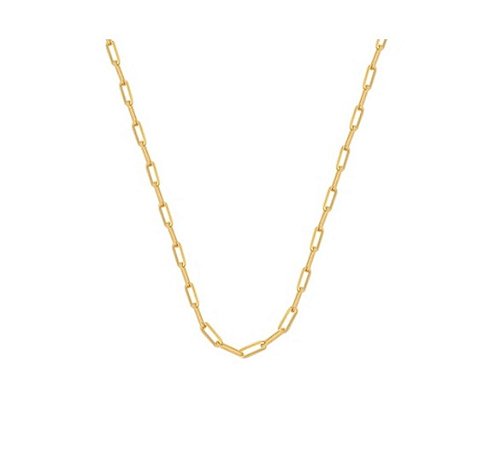 Corrente Masculina Estilo Cartier Banho de Ouro Amarelo