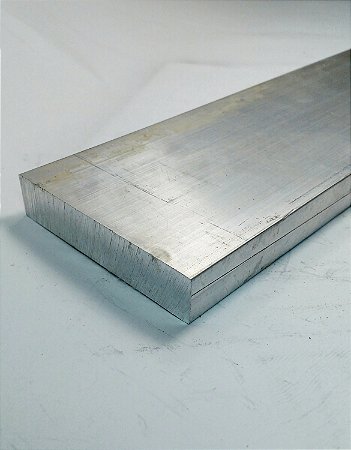 Barra chata alumínio 3" X 5/8" = 7,62cm X 1,58cm