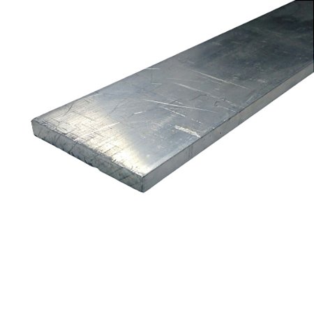 Barra chata alumínio 2" X 1/4" = 5,08cm X 6,35mm