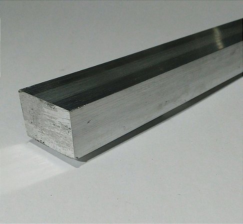 Barra chata alumínio 1.1/2" X 1" = 3,81cm X 2,54cm