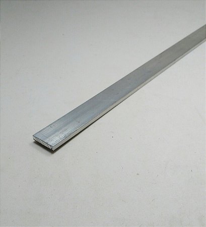 Barra Chata de alumínio 5/8" X 1/8" = 1,58cm X 3,17mm