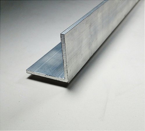 Cantoneira de Aluminio 1.1/4 X 1/8 = 3,17cm X 3,17mm