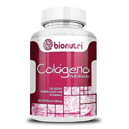 Colágeno Hidrolisado 120 cápsulas Bionutri