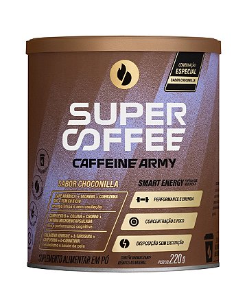 SuperCoffee Choconilla Latte 220g Caffeine Army