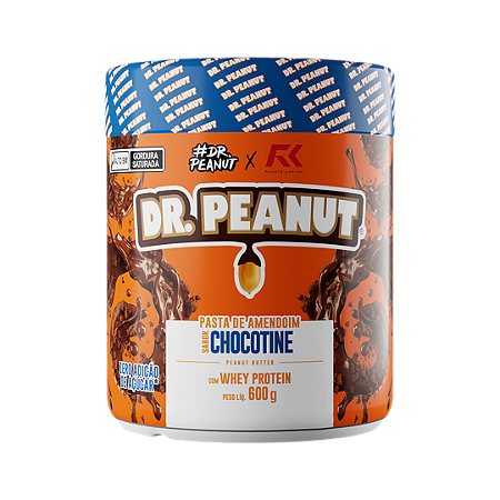 Pasta de Amendoim com Whey Protein sabor Chocotine 600g Dr. Peanut