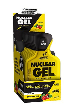 Nuclear Gel Bodyaction (Caixa com 10 Sachês de 25g cada)