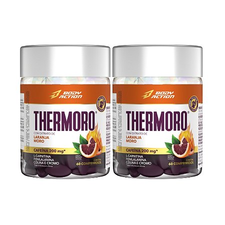 Kit com 2 unidades do Thermoros 60 Comprimidos Bodyaction