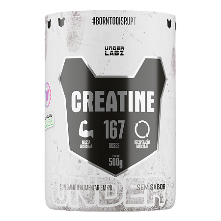 Creatina Monohidratada 500g Under Labz