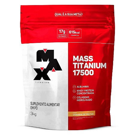 Mass Titanium 17500 3kg Max Titanium