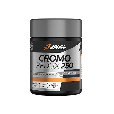 Cromo Redux 250 60 Cápsulas Bodyaction