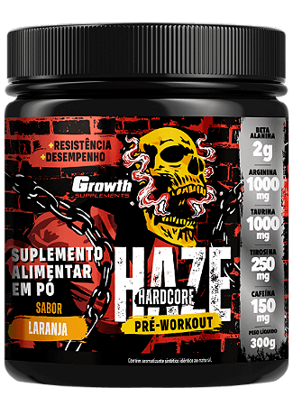 PRÉ-TREINO HAZE HARDCORE 300G