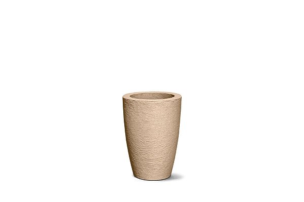 VASO DE PLANTAS CHÃO GRAFIATO CONICO 48x34CM AREIA 11175