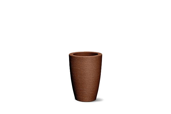 VASO DE CHÃO GRAFIATO CONICO 65 FERRUGEM 128118