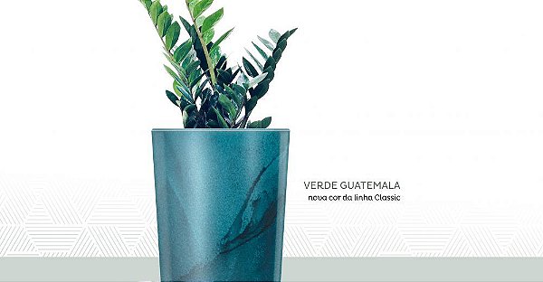 VASO DE PLANTAS CHÃO CLASSIC CONE 70x26X18,7 CM COBRE 13413