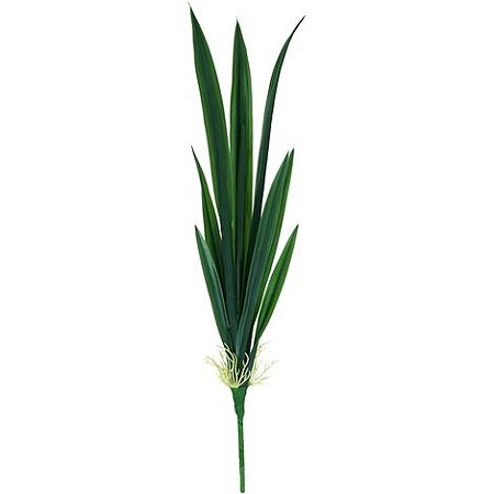 FOLHA ORQUIDEA CYMBIDIUM TOQUE REAL SILICONE X7 VERDE 57CM 13708