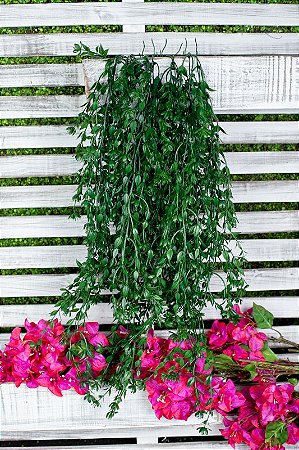PENDENTE PLANTA ARTIFICIAL FOLHA MINI 79CM 13244